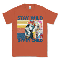 Copper stay wild gypsy child letter rainbow Classic Tee - artisFamous