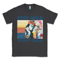 Smoke stay wild gypsy child letter rainbow Classic Tee - artisFamous