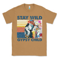 Toasted Coconut stay wild gypsy child letter rainbow Classic Tee - artisFamous