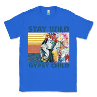 True Royal stay wild gypsy child letter rainbow Classic Tee - artisFamous