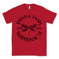 Red dinna fash sassenach Classic Tee - artisFamous