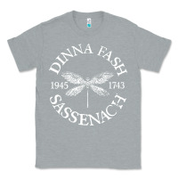 Heather Grey dinna fash sassenach Classic Tee - artisFamous