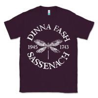 Plum dinna fash sassenach Classic Tee - artisFamous