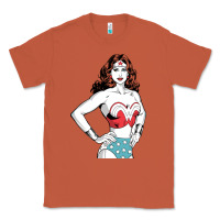 Copper wonder woman Classic Tee - artisFamous