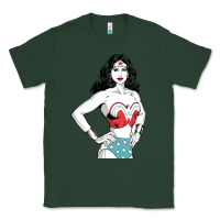 Sports Green wonder woman Classic Tee - artisFamous