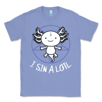 Colony Blue i sin a lotl hail satan pentagram Classic Tee - artisFamous