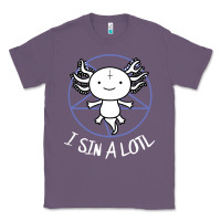 Lavender i sin a lotl hail satan pentagram Classic Tee - artisFamous