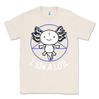 Natural i sin a lotl hail satan pentagram Classic Tee - artisFamous