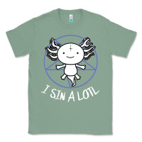 Sage i sin a lotl hail satan pentagram Classic Tee - artisFamous