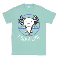Seafoam i sin a lotl hail satan pentagram Classic Tee - artisFamous