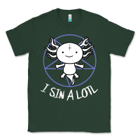 Sports Green i sin a lotl hail satan pentagram Classic Tee - artisFamous