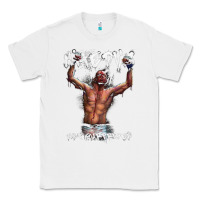 White NATE DIAZ Classic Tee - artisFamous