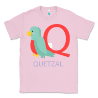Bubblegum Pink Cute Quetzal Kid's Classic Tee - artisFamous