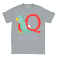Heather Grey Cute Quetzal Kid's Classic Tee - artisFamous