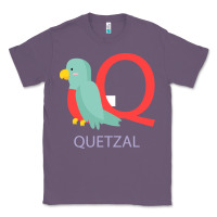 Lavender Cute Quetzal Kid's Classic Tee - artisFamous