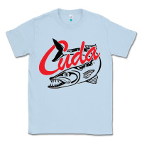 Dusty Blue bara cuda Classic Tee - artisFamous