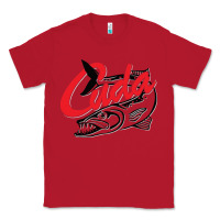 Red bara cuda Classic Tee - artisFamous