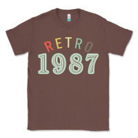 Chestnut Retro 1987 Classic Tee - artisFamous