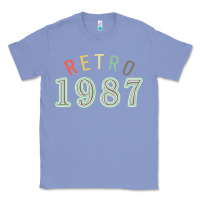 Colony Blue Retro 1987 Classic Tee - artisFamous
