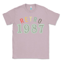 Lilac Retro 1987 Classic Tee - artisFamous