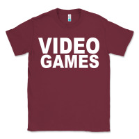 Burgundy video games Classic Tee - artisFamous