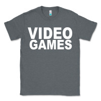 Charcoal Heather video games Classic Tee - artisFamous
