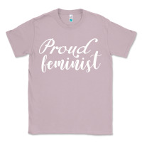 Lilac Proud feminist Classic Tee - artisFamous