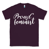 Plum Proud feminist Classic Tee - artisFamous
