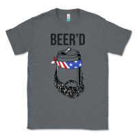 Charcoal Heather beer'd funny Classic Tee - artisFamous