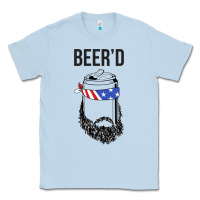 Dusty Blue beer'd funny Classic Tee - artisFamous