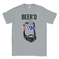 Heather Grey beer'd funny Classic Tee - artisFamous