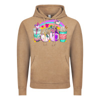 Vintage Coffee unicorn coffee cups Vintage Hoodie - AdoDesignShop