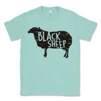 Seafoam black sheep silhouette Classic Tee - artisFamous