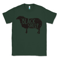 Sports Green black sheep silhouette Classic Tee - artisFamous