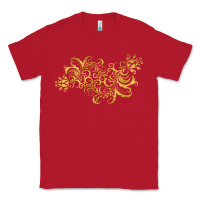 Red Gold2 Classic Tee - artisFamous