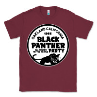 Burgundy oakland california 1966 black panther party Classic Tee - artisFamous