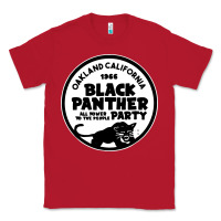 Red oakland california 1966 black panther party Classic Tee - artisFamous