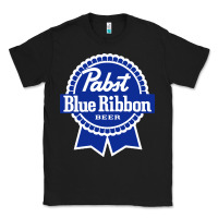 Black pabst blue ribbon Classic Tee - artisFamous