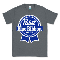 Charcoal Heather pabst blue ribbon Classic Tee - artisFamous