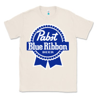 Natural pabst blue ribbon Classic Tee - artisFamous