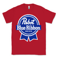 Red pabst blue ribbon Classic Tee - artisFamous