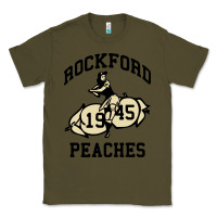 Army Green rockford peaches Classic Tee - artisFamous