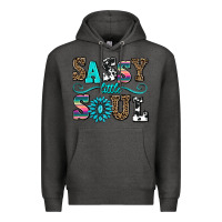 Charcoal Heather sassy little soul Premium Hoodie - AdoDesignShop