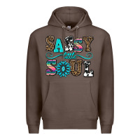 Coffee sassy little soul Premium Hoodie - AdoDesignShop