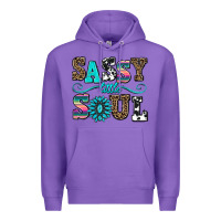 Purple sassy little soul Premium Hoodie - AdoDesignShop