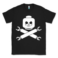 Black block face pirate Classic Tee - artisFamous