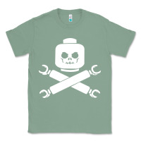 Sage block face pirate Classic Tee - artisFamous