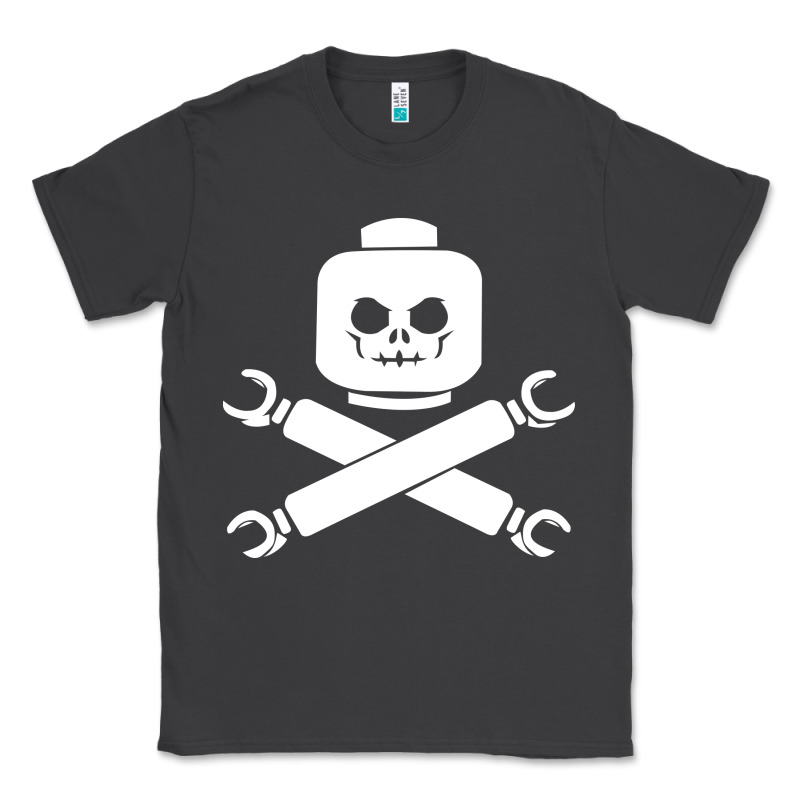 Block Face Pirate Classic Tee by artisFamous | Teevron