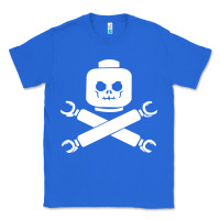 True Royal block face pirate Classic Tee - artisFamous