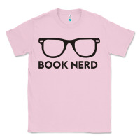 Bubblegum Pink book nerd Classic Tee - artisFamous